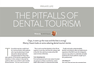 Pitfalls of Dental Tourism