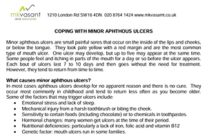 General Ulcers