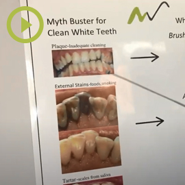 Clean White teeth Myth Buster